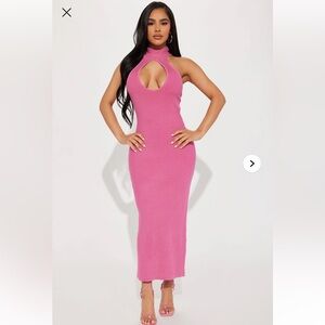 NWOT Savannah Maxi Dress - Pink